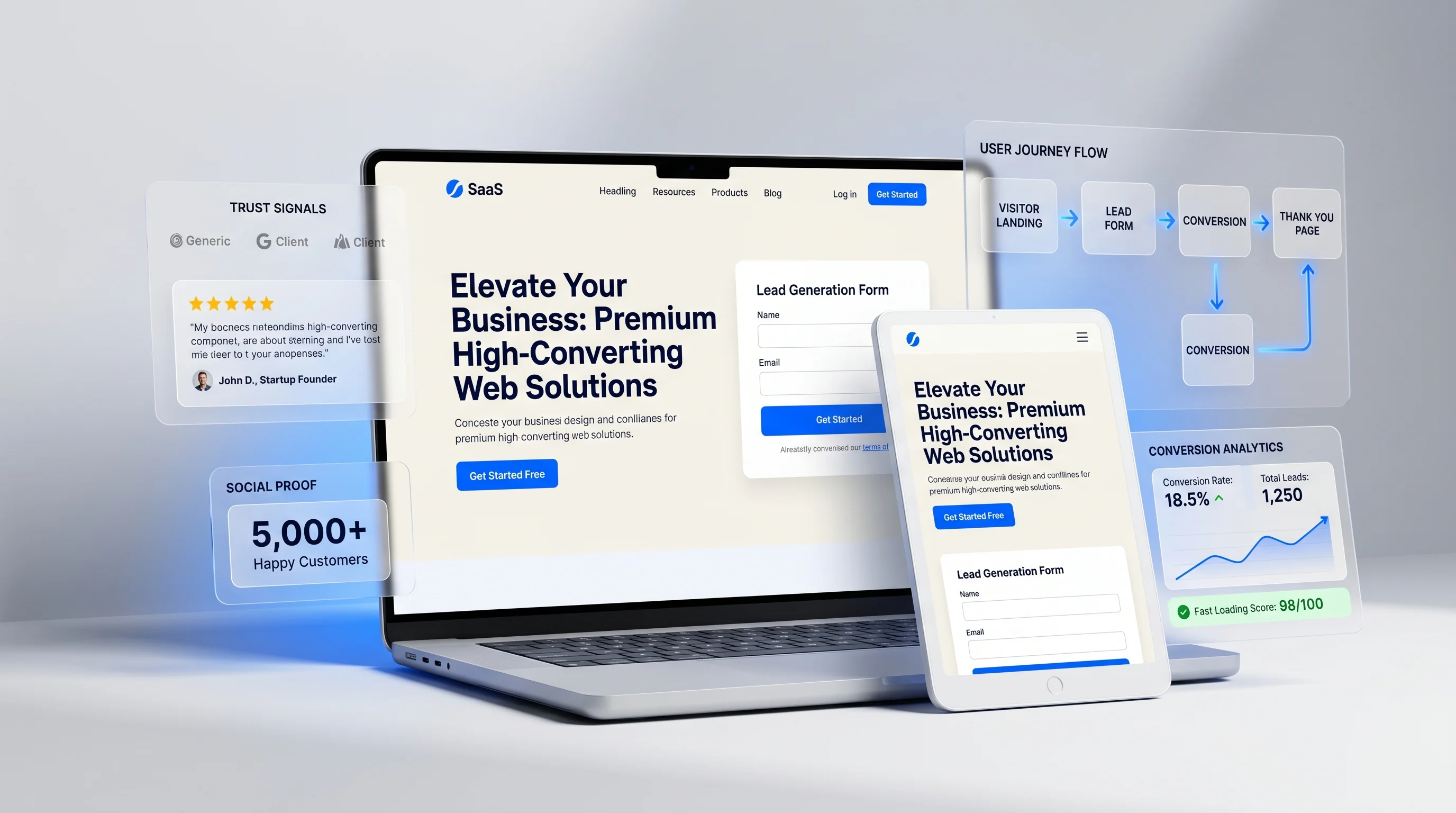 Best Landing Page Design Practices for Higher Conversions
