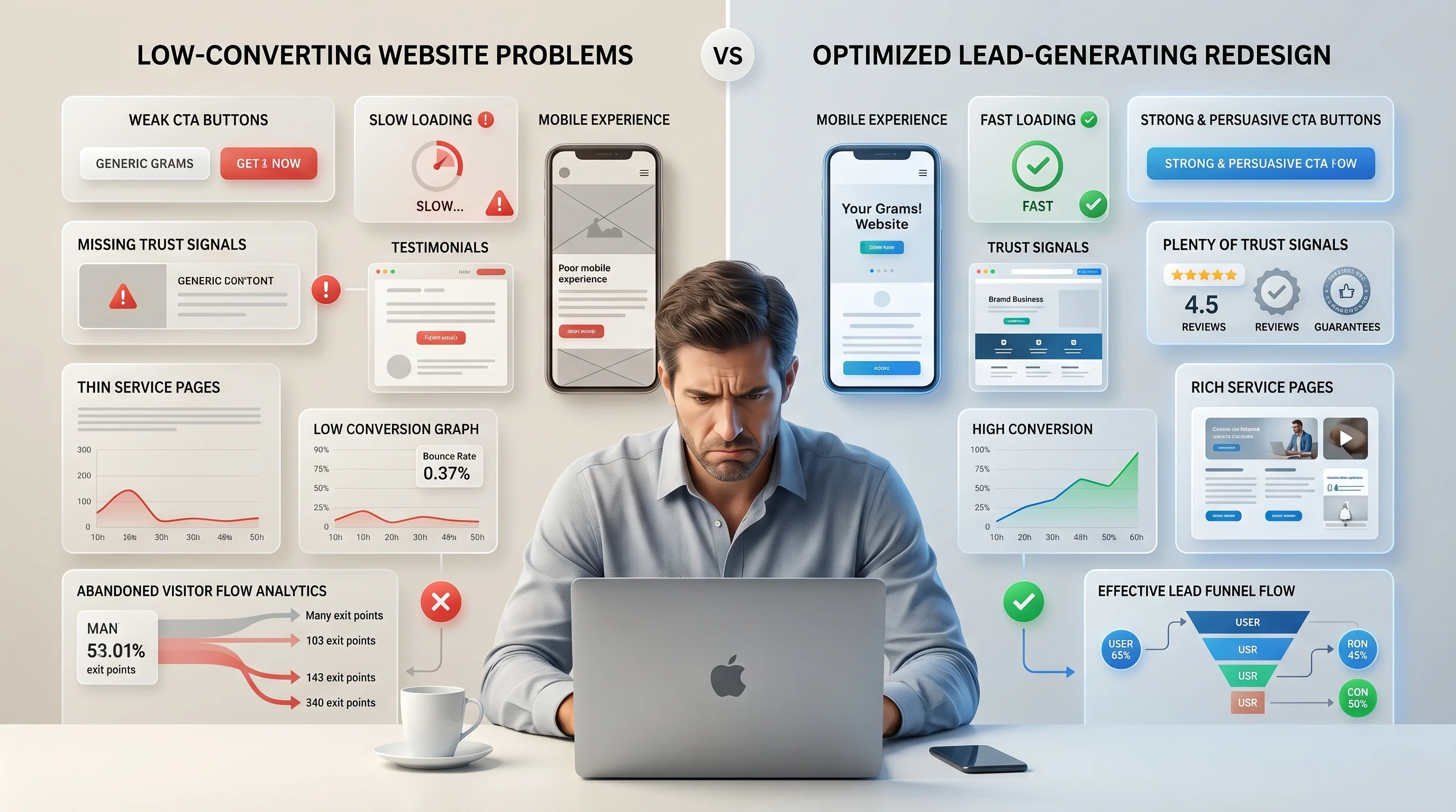 10 Reasons Small Business Websites Fail to Generate Leads